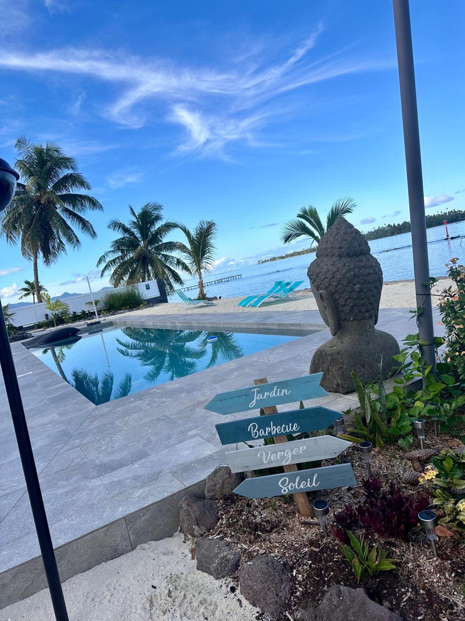 Pension Irivai Appartement Puatou 1 Chambre Bord De Mer Uturoa Eksteriør billede