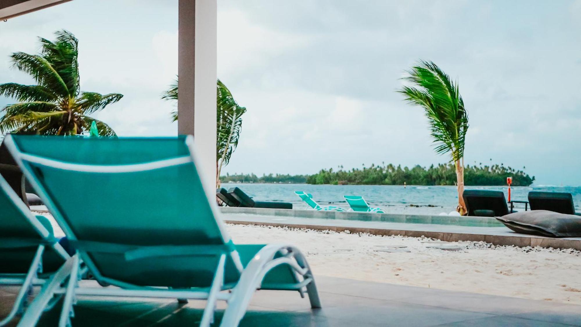 Pension Irivai Appartement Puatou 1 Chambre Bord De Mer Uturoa Eksteriør billede