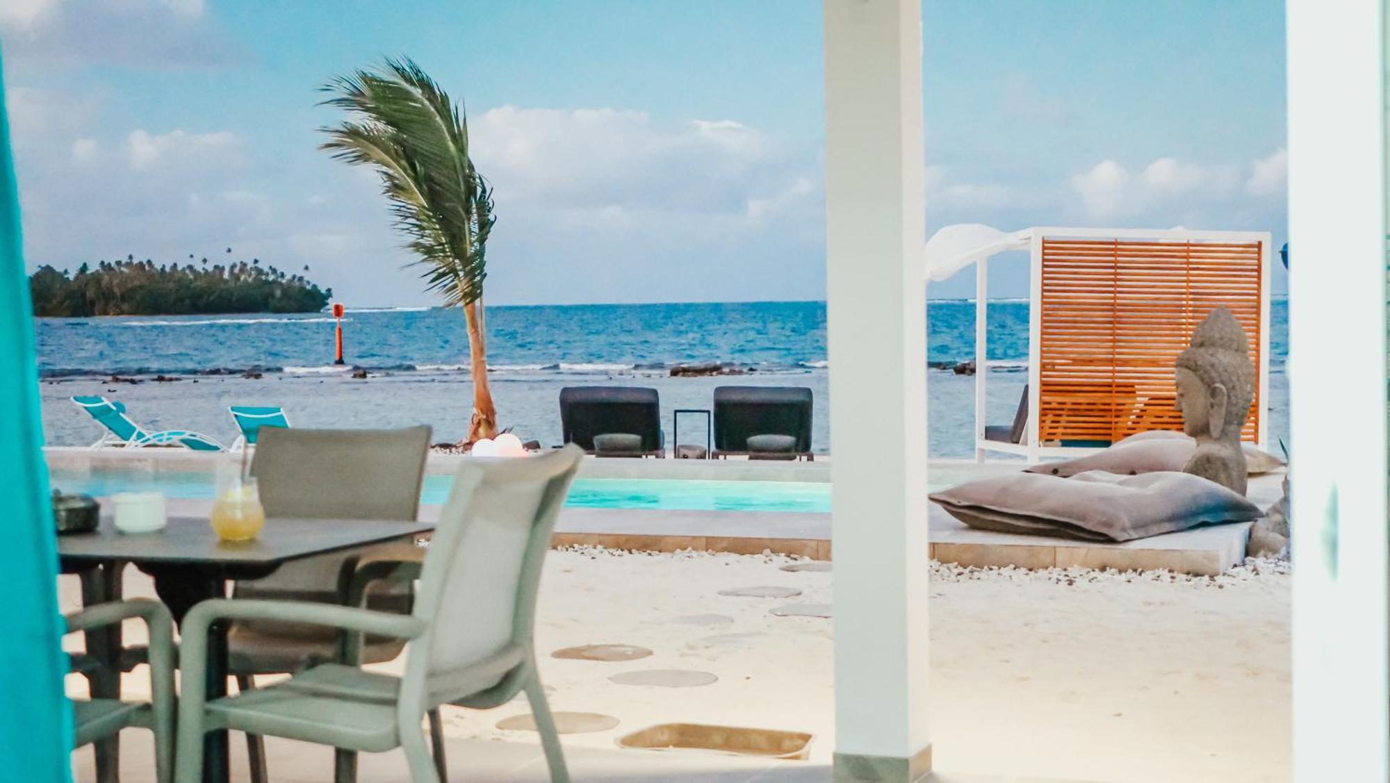 Pension Irivai Appartement Puatou 1 Chambre Bord De Mer Uturoa Eksteriør billede