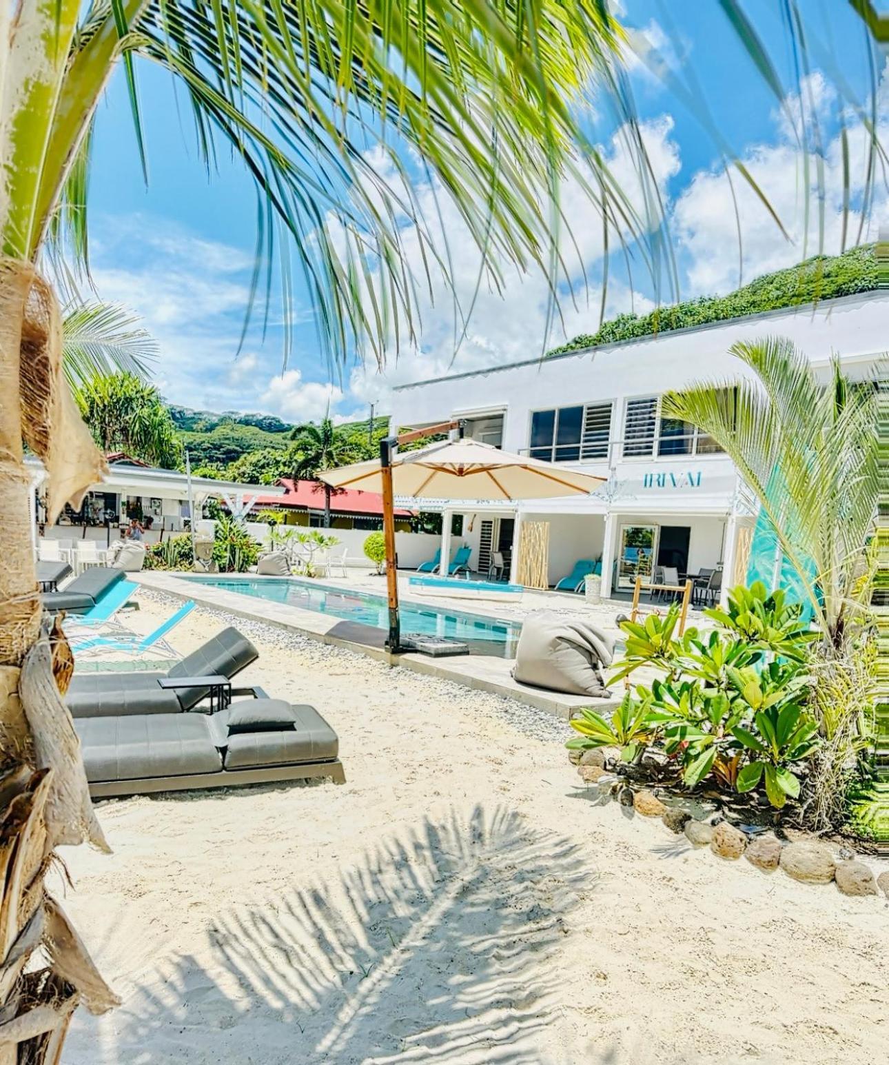 Pension Irivai Appartement Puatou 1 Chambre Bord De Mer Uturoa Eksteriør billede