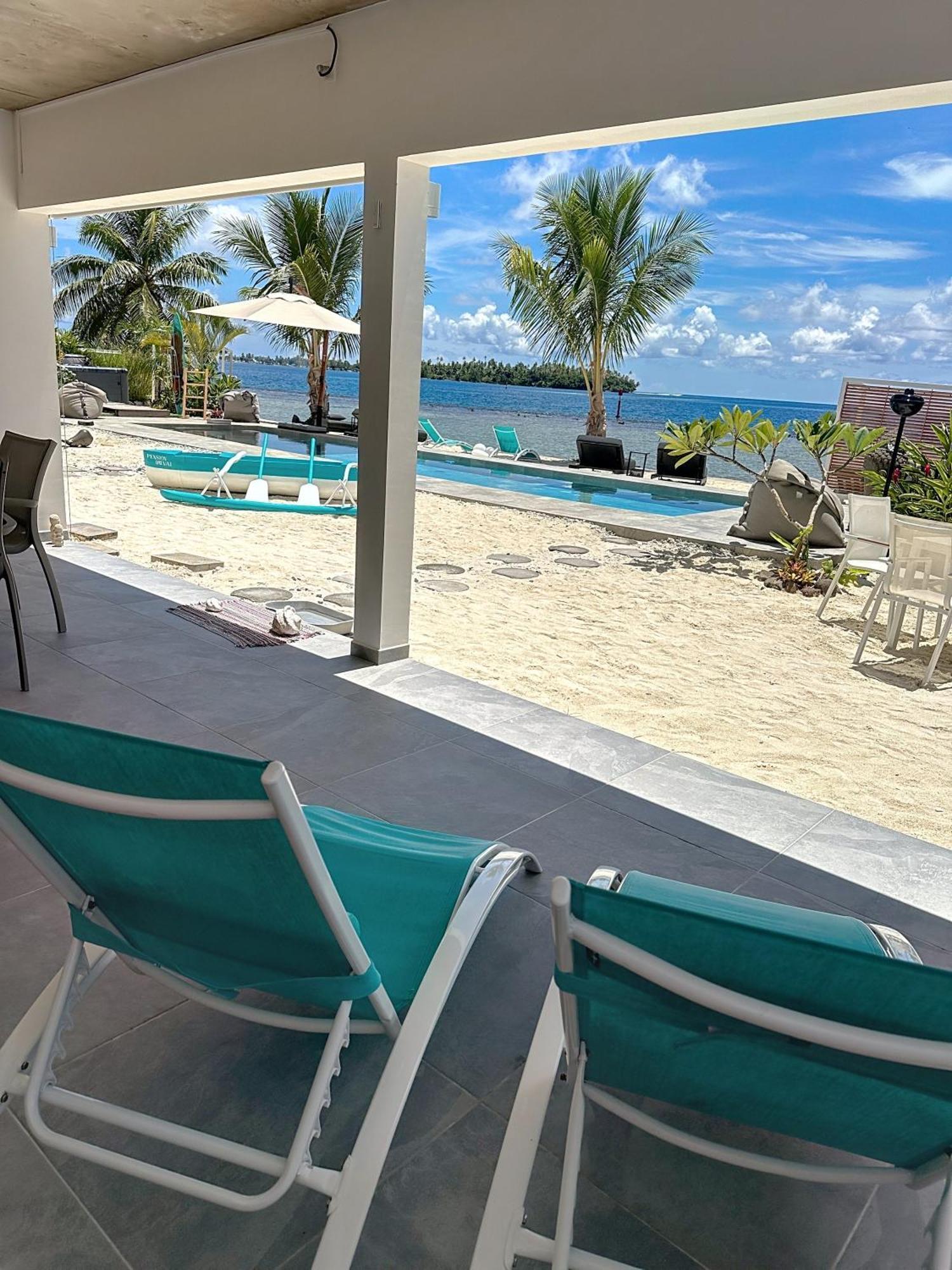 Pension Irivai Appartement Puatou 1 Chambre Bord De Mer Uturoa Eksteriør billede