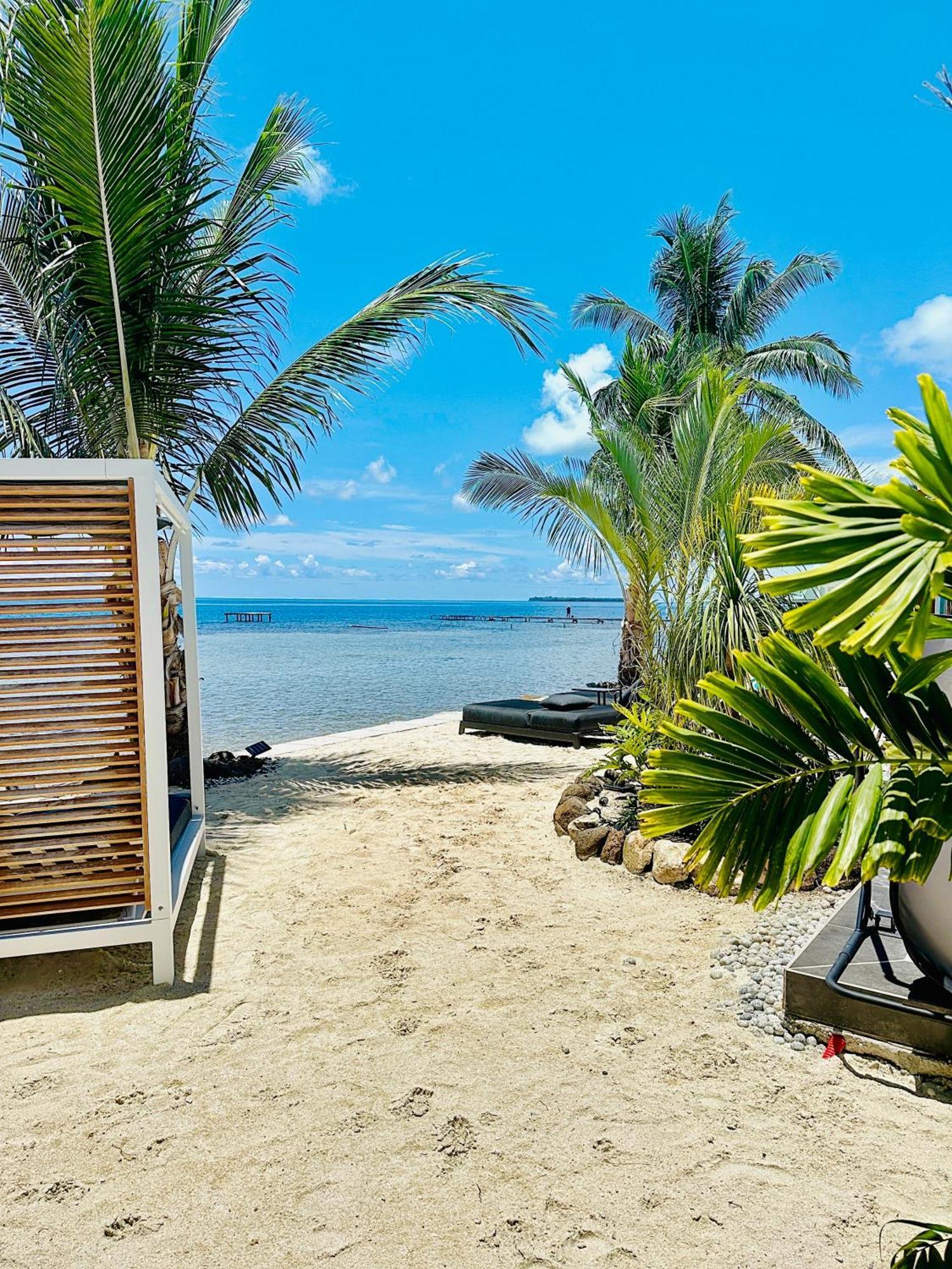 Pension Irivai Appartement Puatou 1 Chambre Bord De Mer Uturoa Eksteriør billede