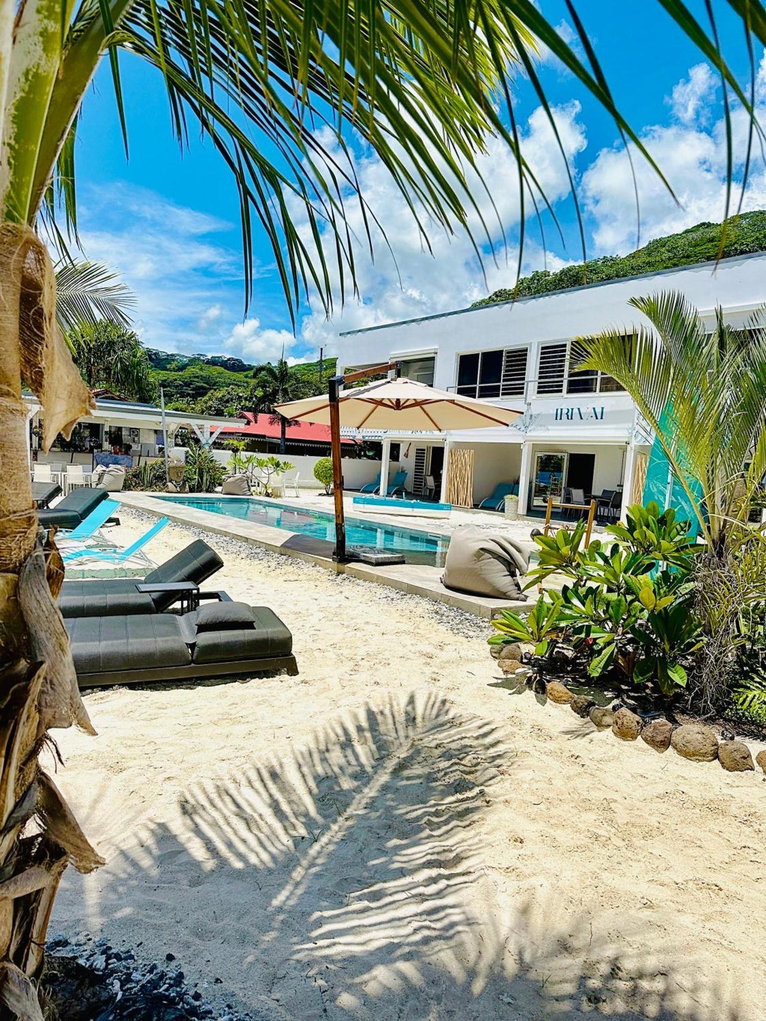 Pension Irivai Appartement Puatou 1 Chambre Bord De Mer Uturoa Eksteriør billede