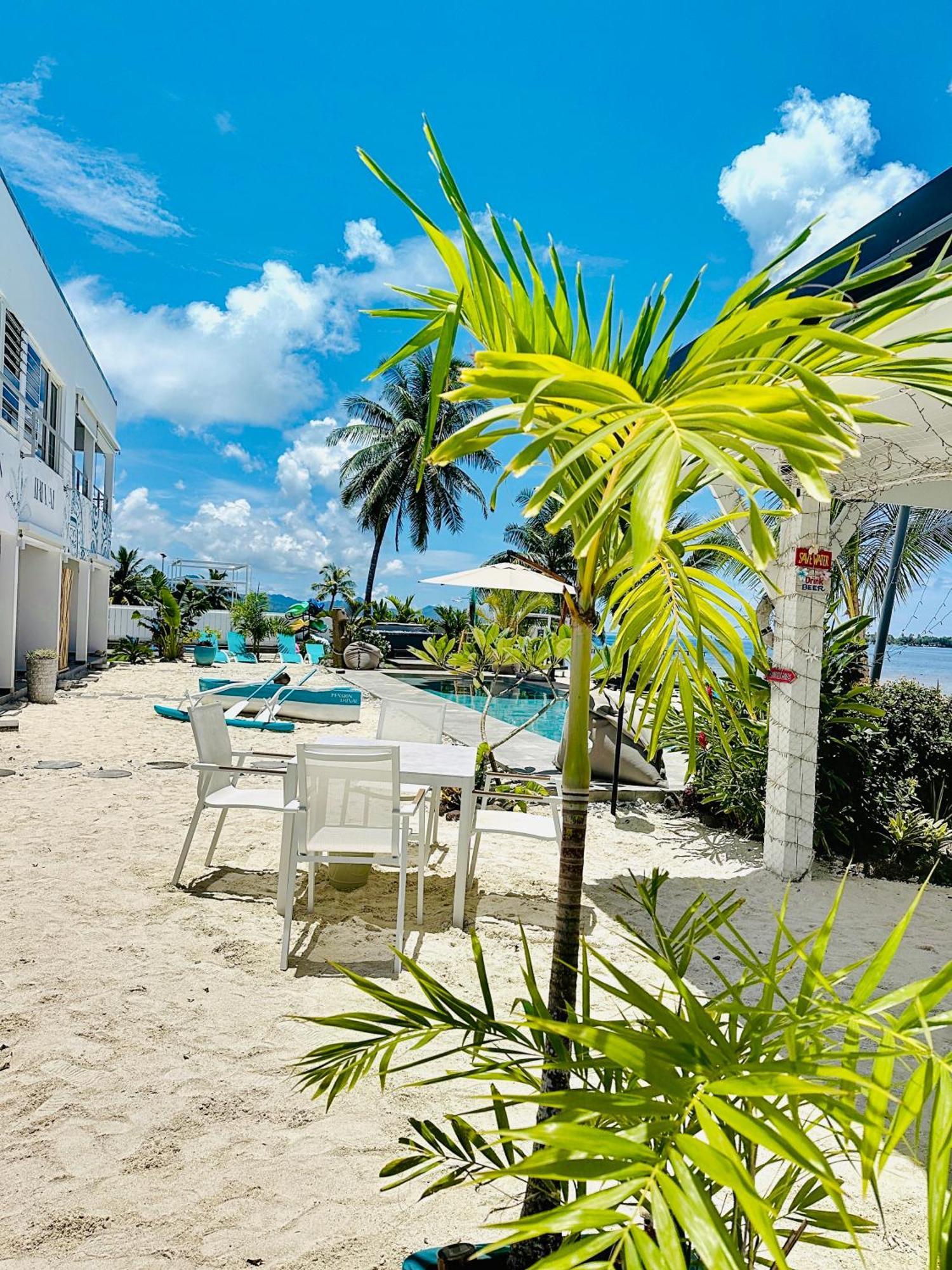 Pension Irivai Appartement Puatou 1 Chambre Bord De Mer Uturoa Eksteriør billede
