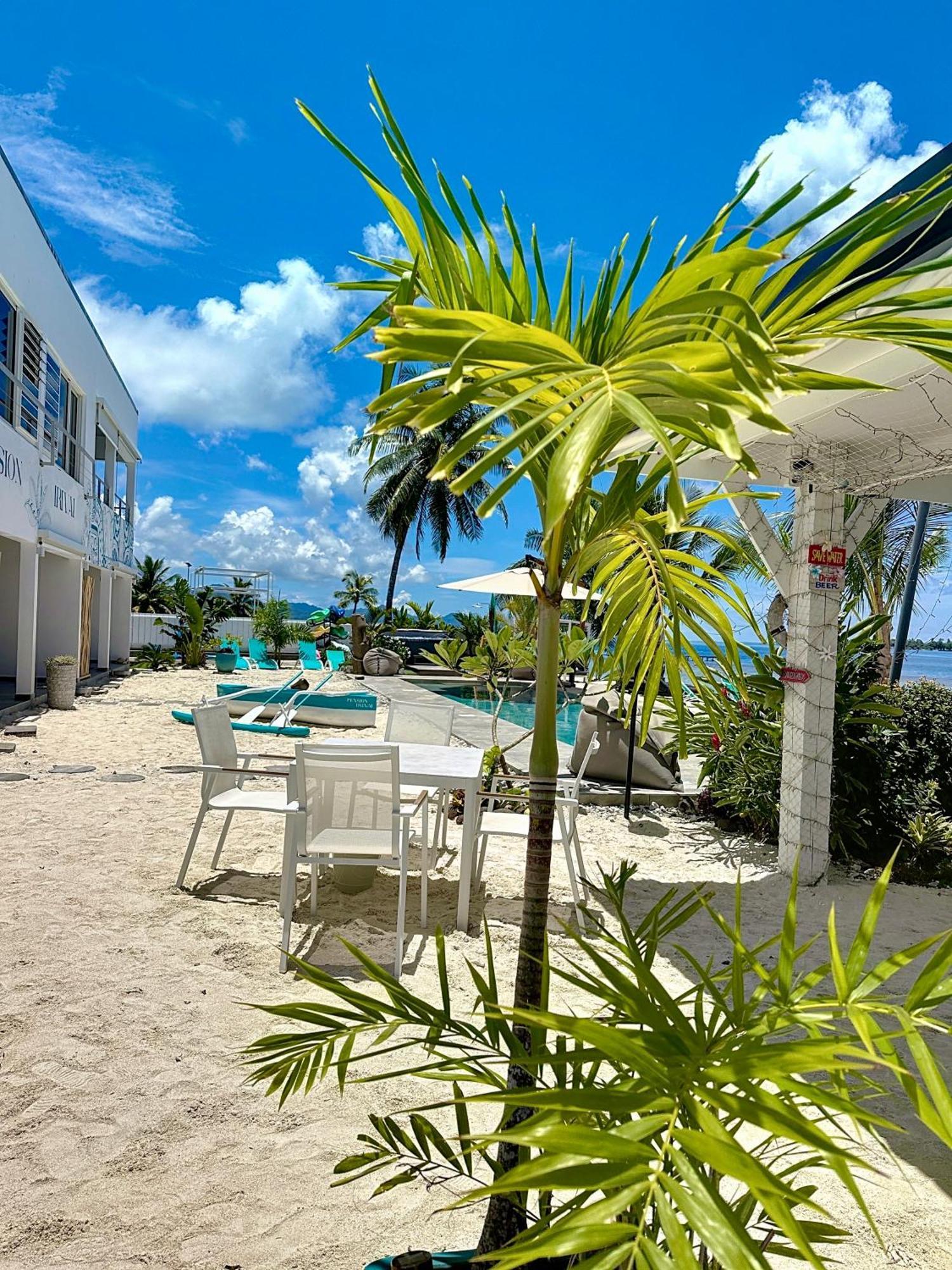 Pension Irivai Appartement Puatou 1 Chambre Bord De Mer Uturoa Eksteriør billede