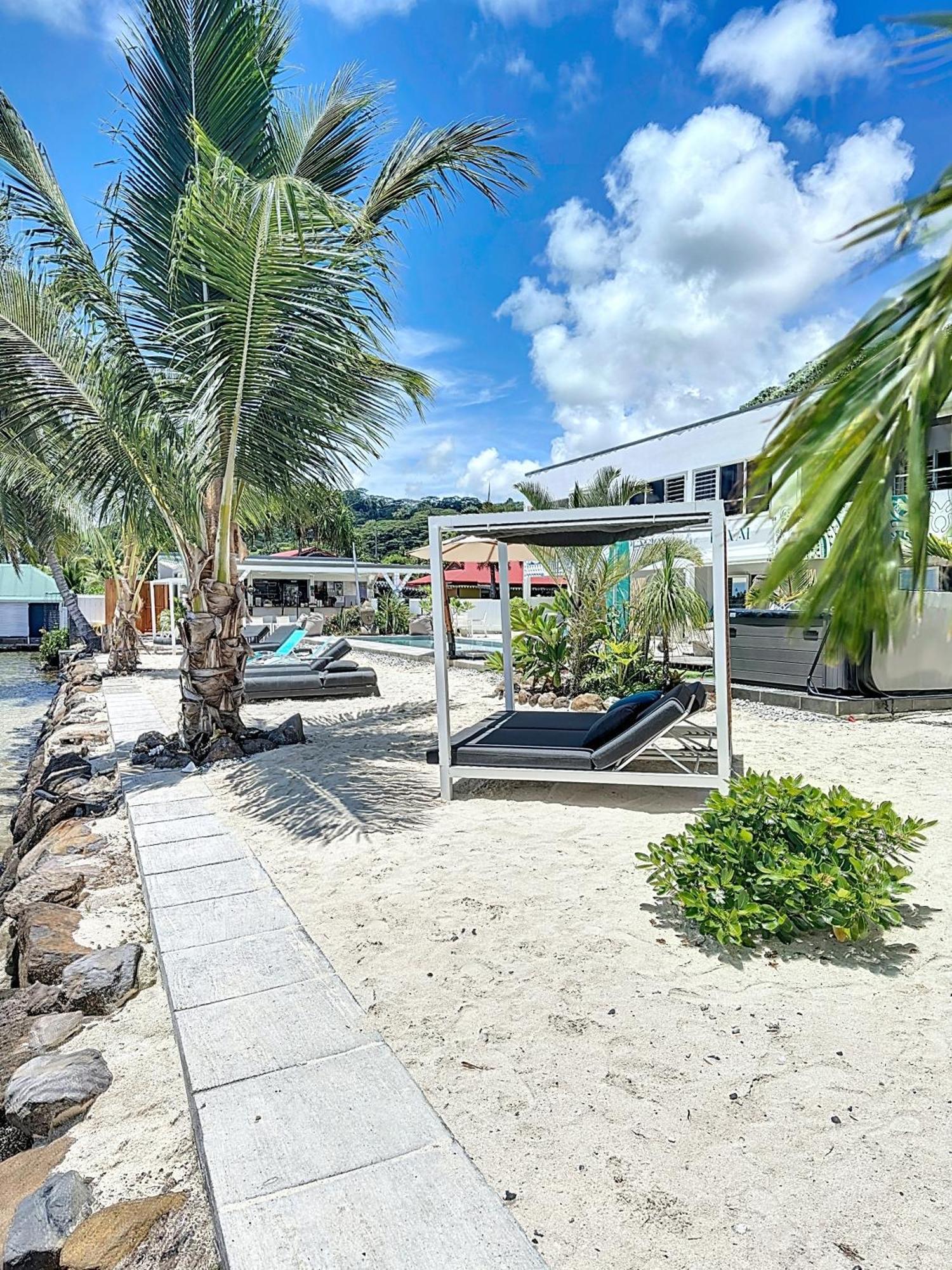 Pension Irivai Appartement Puatou 1 Chambre Bord De Mer Uturoa Eksteriør billede